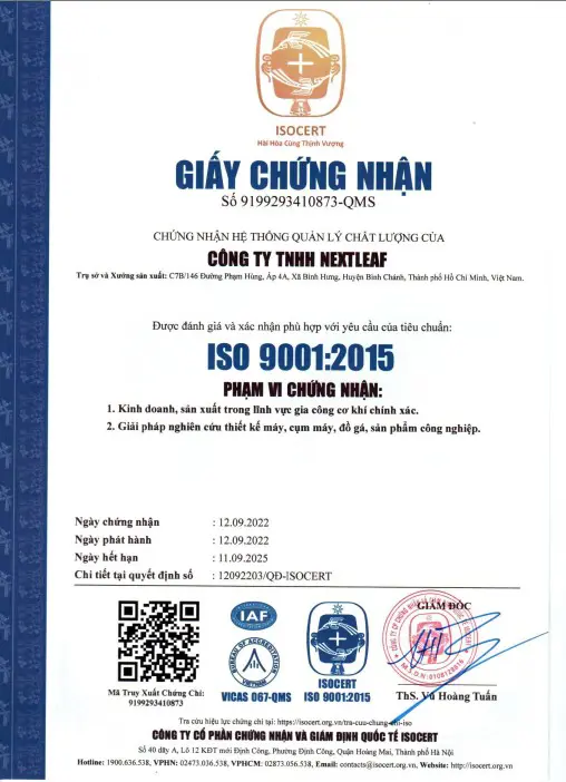 ISO 9001:2015 ISO 9001:2015